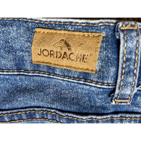 Jordache Bermuda High Rise Shorts Girls Size 16 Multicolor Stars Be Happy - Picture 5 of 12